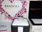 Perfect Fake Pandora 925 Silver Diamond Bow Ring